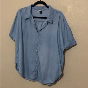 Light Chambray Blouse